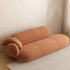 Ansley Suede Fabric Modern Loveseat Sofa